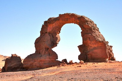 Algeria | Oued gole - rocce scolpite dal vento monoliti ed archi