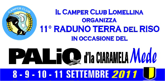 11 Raduno Terre del Riso 9-10-11 settembre
