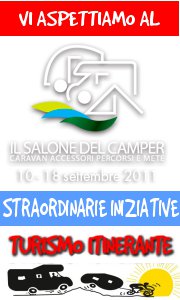Turismo itinerante al Salone del Camper
