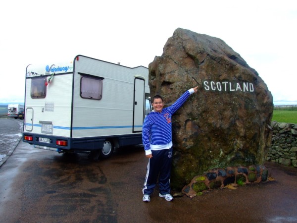 Finalmente in Scozia