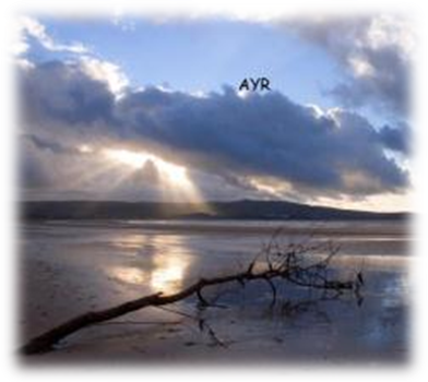 Ayr la spiaggia Ayr la spiaggia