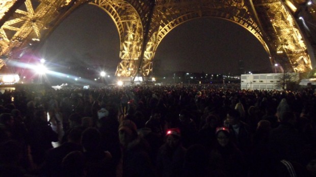 Capodanno sotto la Torre Eiffel