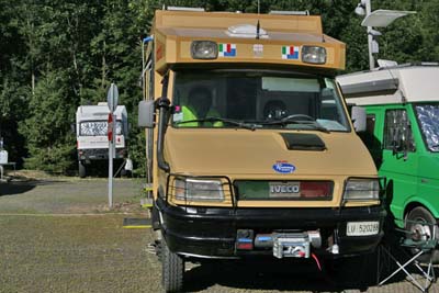 Ramsey2 sul camper di Brignole