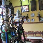 Caffe turco con narghilè a Rodi