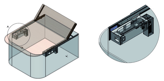 Letto rientrante Project 2000 Letto rientrante Project 2000