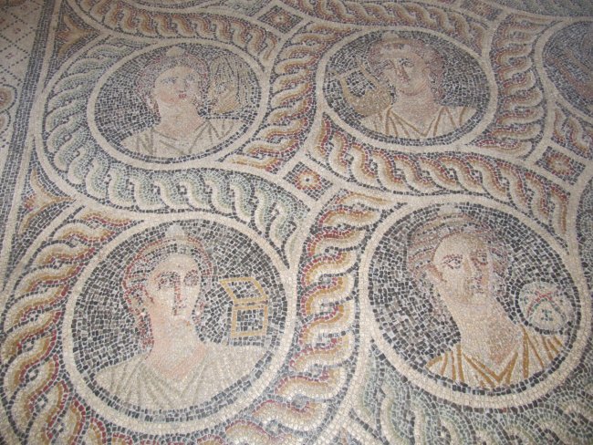 Mosaico nel Palazzo del Gran Maestro a Rodi