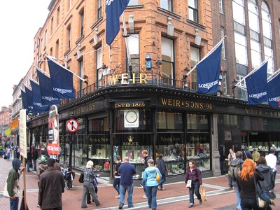 Negozi in Grafton Street - Dublino Negozi in Grafton Street - Dublino