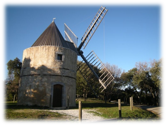 Mulino a vento a Ramatuelle