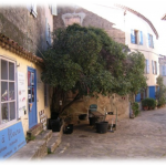 Vicolo caratteristico di Ramatuelle