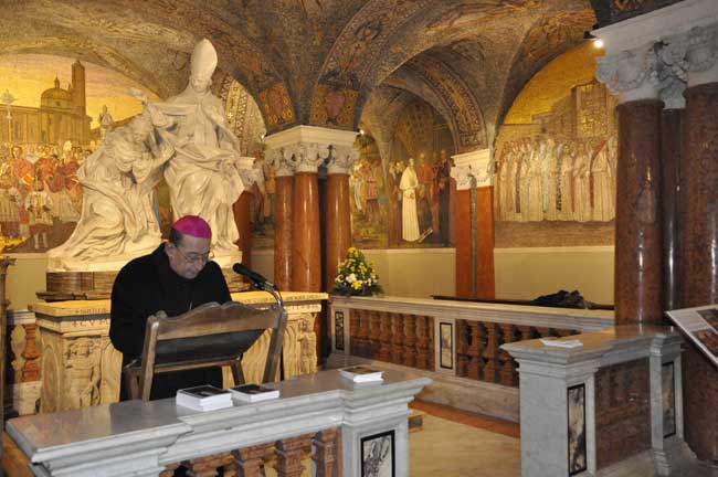 Il laboratorio di restauro della Fondazione RavennAntica ha portato a nuova vita i mosaici della Cripta del Duomo di Ascoli Piceno