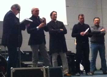 Premiazione alla festa del Toscana Camper Club