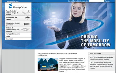 Nuovo sito Italiata Eberspacher