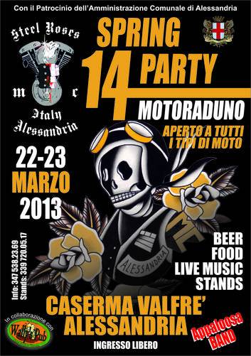 14° Spring Party in via Montebello ad Alessandria