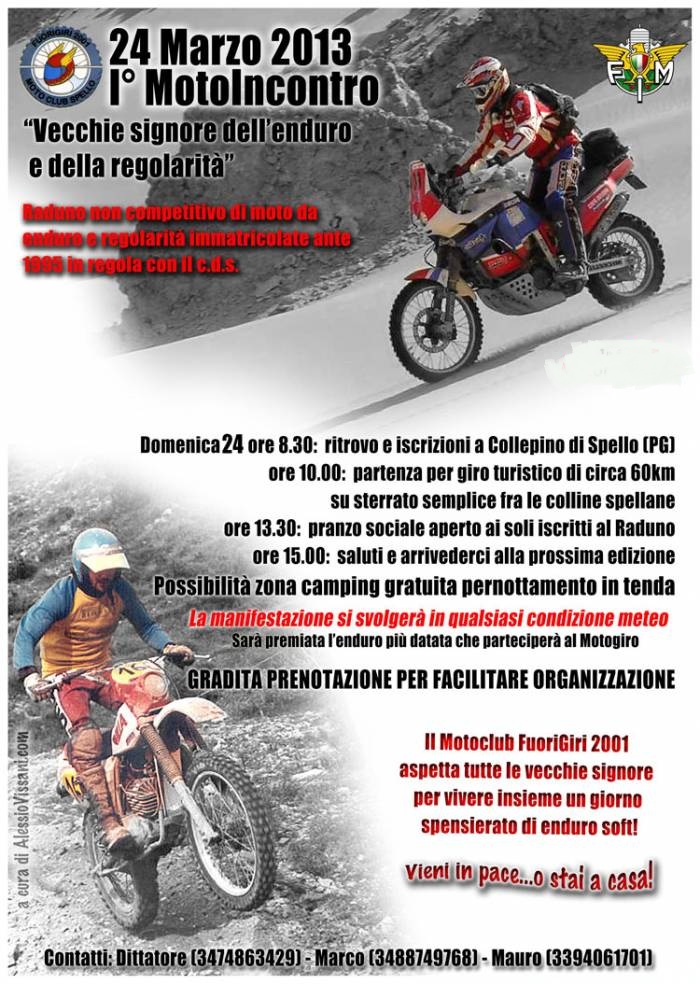 Motoraduno 1° MOTOINCONTRO VECCHIE SIGNORE