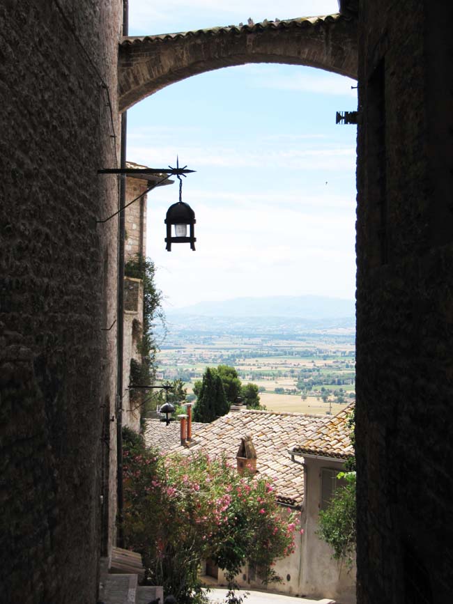Umbria Via Francesco -Assisi - Scorcio Umbria Via Francesco -Assisi - Scorcio