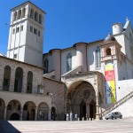 Basilica vista laterale