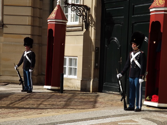Palazzo di Amalienborg a Copenaghen
