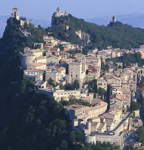 Panorama di San Marino