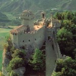 San Marino visto dall'alto