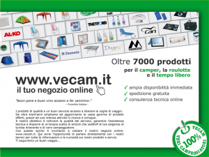 Vecam lancia il negozio online