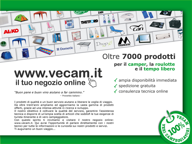 Vecam lancia il negozio online