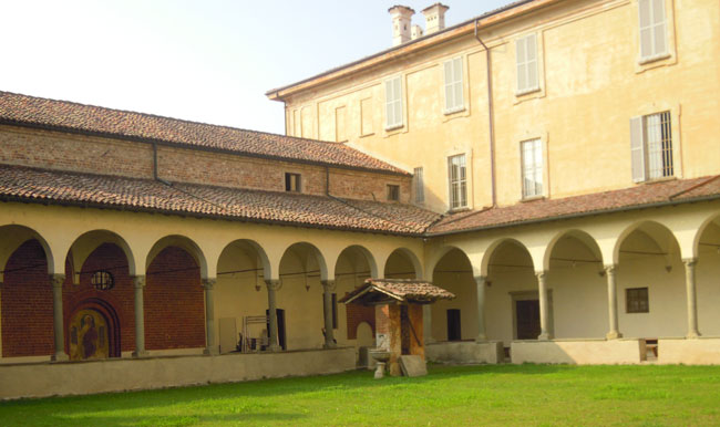Porticato Abbazia Morimondo Porticato Abbazia Morimondo