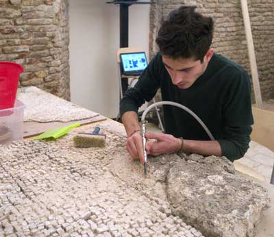 Restauro in Diretta - Musei di notte - Tamo for kids