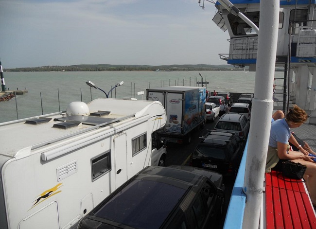 Traghetto sul lago Balaton