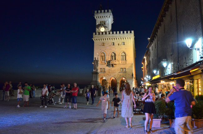 Piazza Libertà San Marino