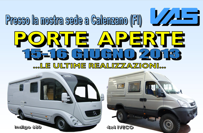 VAS Motorhome (FI) porte aperte giugno 2013