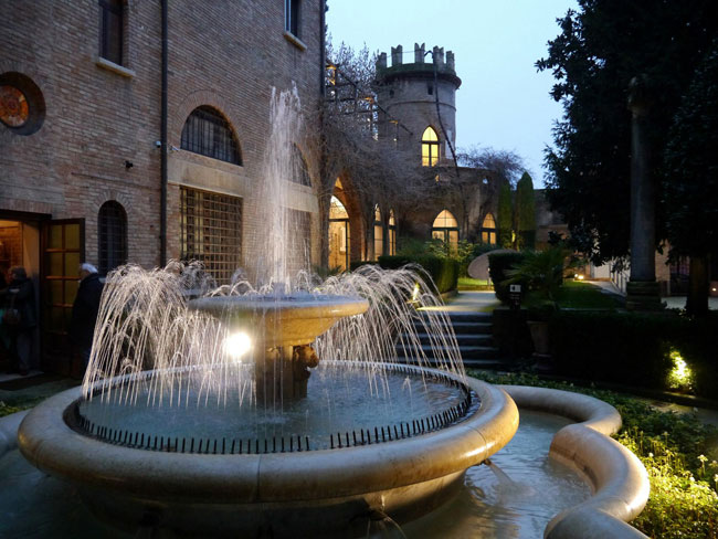 Uno scorcio dei giardini della Cripta Rasponi | RavennAntica