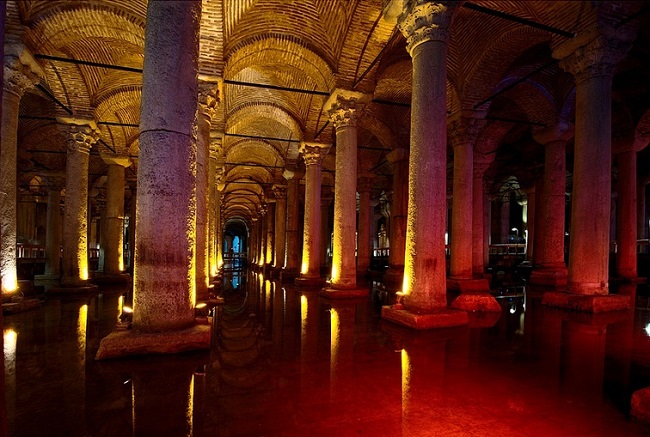 Cisterna Basilica ad Istanbul Cisterna Basilica ad Istanbul