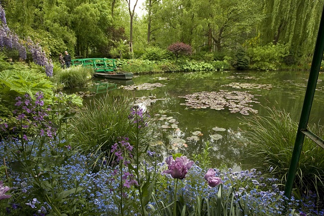 Il giardino di Claude Monet a  Giverny