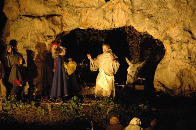 Il presepe di Greccio