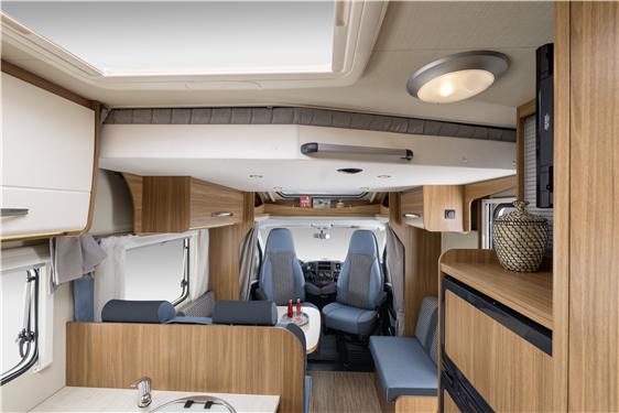 Carado - interno del camper T449 Carado - interno del camper T449