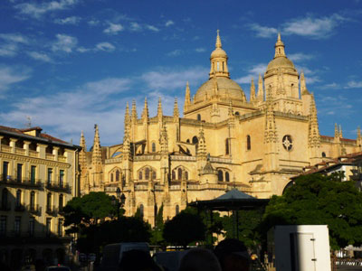 Segovia Cattedrale e Alcazar in camper