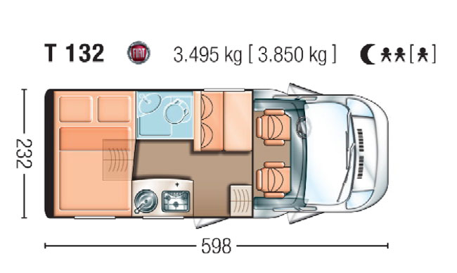 Carado presenta il nuovo modello semiintegrale T 132
