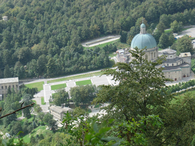 Biella - Oropa - panoramica