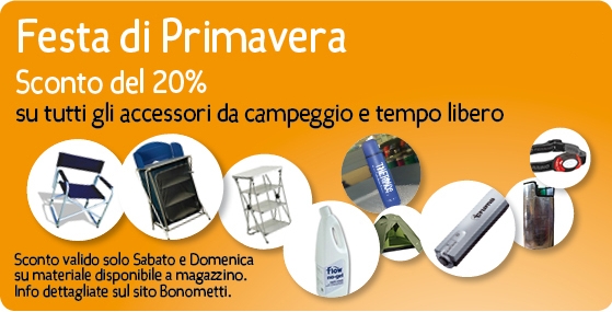 Porte aperte 23 marzo Bonometti Centrocaravan Trento