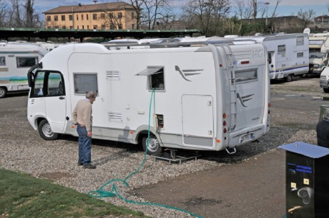Inaugurato il camper service al Parco Esposizioni Novegro