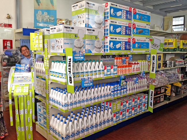 Il “Miglior Dealer Thetford 2014” è il concessionario Giramondo 2000