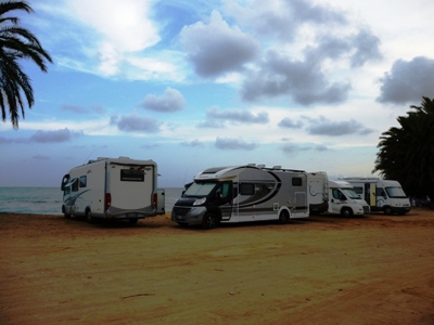 5 camper in tour attraverso Francia, Spagna e Portogallo