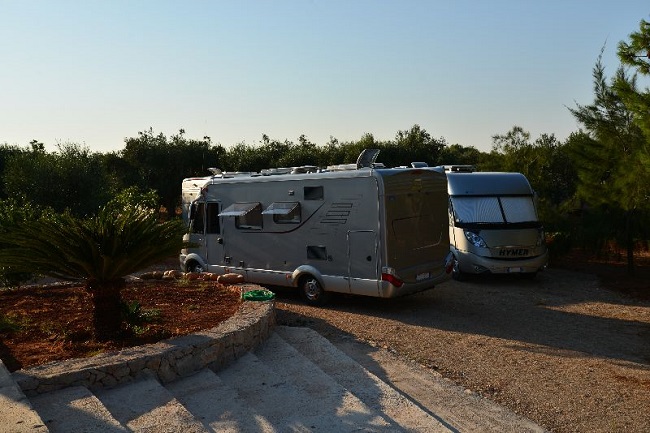 Nuovo punto sosta camper nel Salento