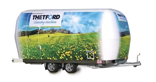 Thetford Cleaning Machine renderà ancora più facile la vita del camperista