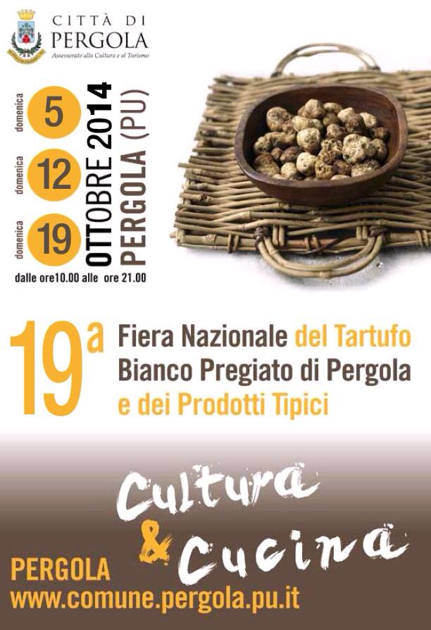 19esima edizione della Fiera Nazionale del Tartufo Bianco Pregiato di Pergola
