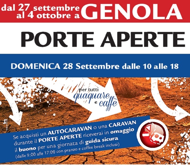 Porte aperte domenica 28 settembre in Grosso Vacanze