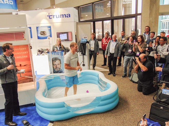 Truma_AquaGo_ shower charity event