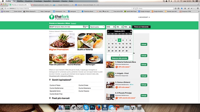 TheFork sbarca in Italia