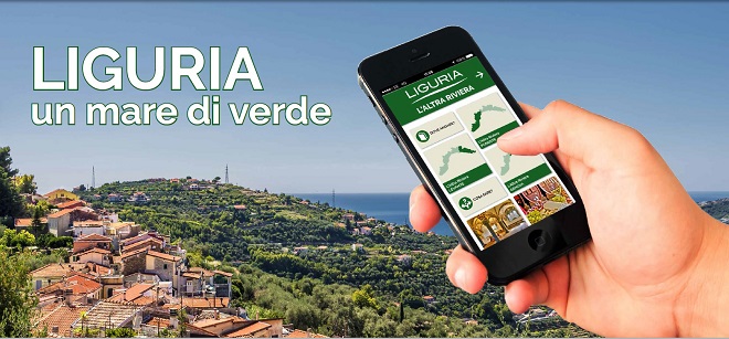 Liguria:  un’app per scoprire l’entroterra