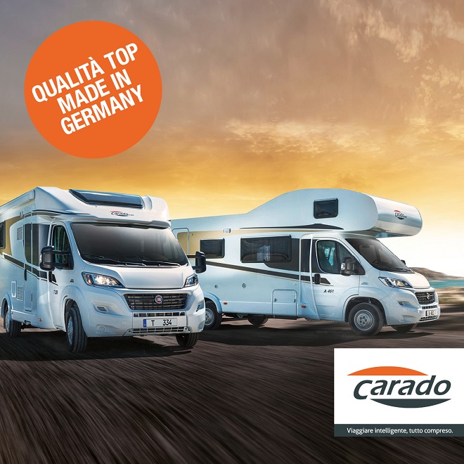 CARADO lancia la sua pagina ufficiale italiana su Facebook